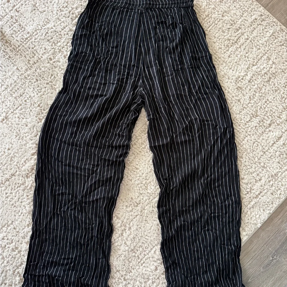 Billabong Wandering Heart Wide Leg Striped Pants Women's Size S - Picture 6 of 7